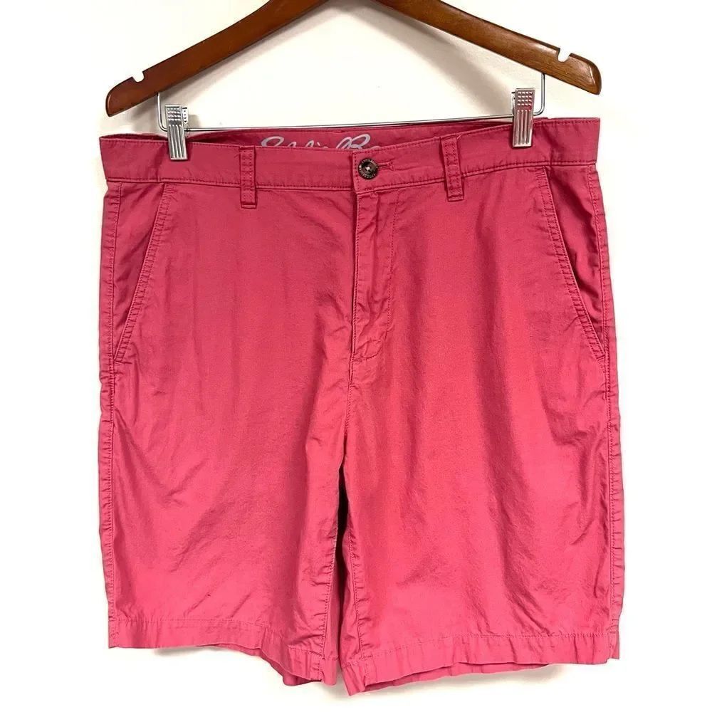 Eddie Bauer pink cotton shorts size 33